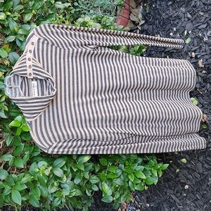 Micheal Stars turtle neck tan and heather charcoal